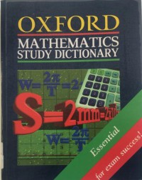 Oxford Mathematics Study Dictionary