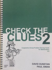 Check the Clues 2: Cooperative Group Problem Solving Cards for Mathematics 4-8