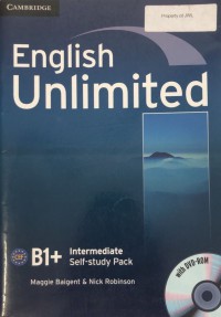 English Unlimited: B1+ Intermediate Self-Study Pack
