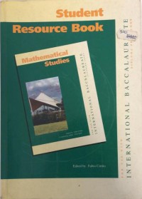 Mathematical Studies (SL) Student Resource Book